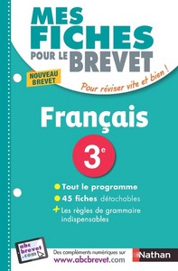 Mes fiches ABC pour le Brevet - Français 3e