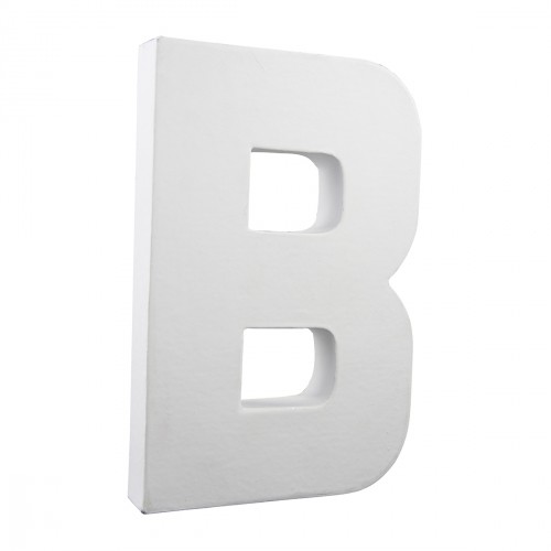 DECOPATCH - Lettre alphabet - B - GRAND FORMAT