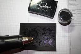 Poudre d'Embossage Noir - Embossing Powder Black