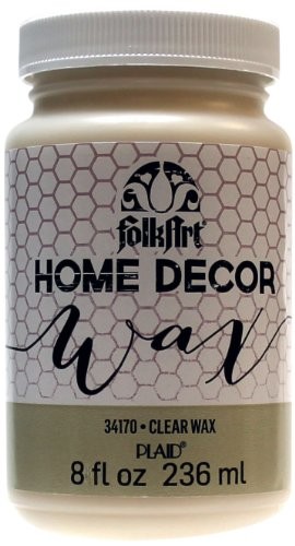 Folk Art Home Decor Wax 236ml Clear