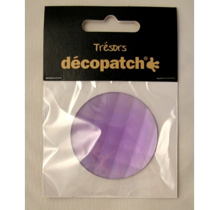 Cabochon 'Decopatch' Parme 4.5 cm