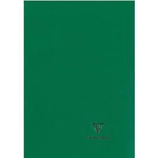 Kover Book piqué polypro opaque 17x22 96p séyès Vert