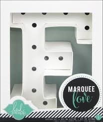 American Crafts Heidi Swapp Marquee Love Letter Kit 8 1/2 in. "F"