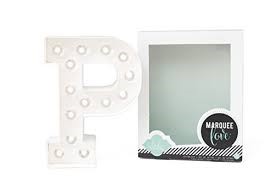American Crafts Heidi Swapp Marquee Love Letter Kit 8 1/2 in. "P"