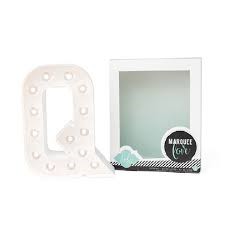 American Crafts Heidi Swapp Marquee Love Letter Kit 8 1/2 in. "Q"
