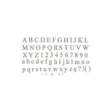 Pochoir Alphabet - 42x25cm