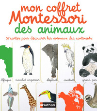 Mon coffret Montessori des animaux  2-4 ans
