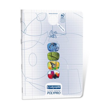 Cahier TP A4 21X29.7CM 96 p cristal - Laboratory notebook A4 crystal
