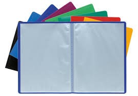 Porte vues PP A4 20 vues - Clearbook 20 views  10 pockets -  Display book soft polypro A4