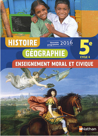 Histoire-Géographie-EMC 5e - Nouveau programme 2016