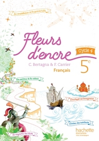 Fleurs d'encre français cycle 4 / 5e - Livre élève
