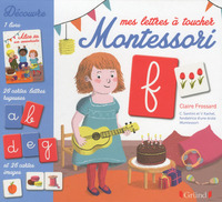 Coffret Mes lettres à toucher Montessori