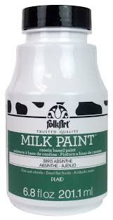 Absinthe -folkart Milk Paint