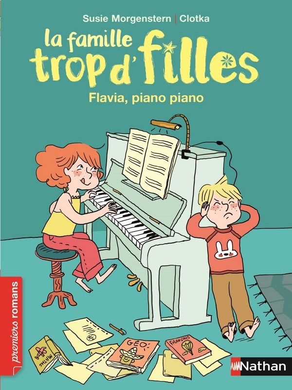 la famille trop d'filles : Flavia, piano piano