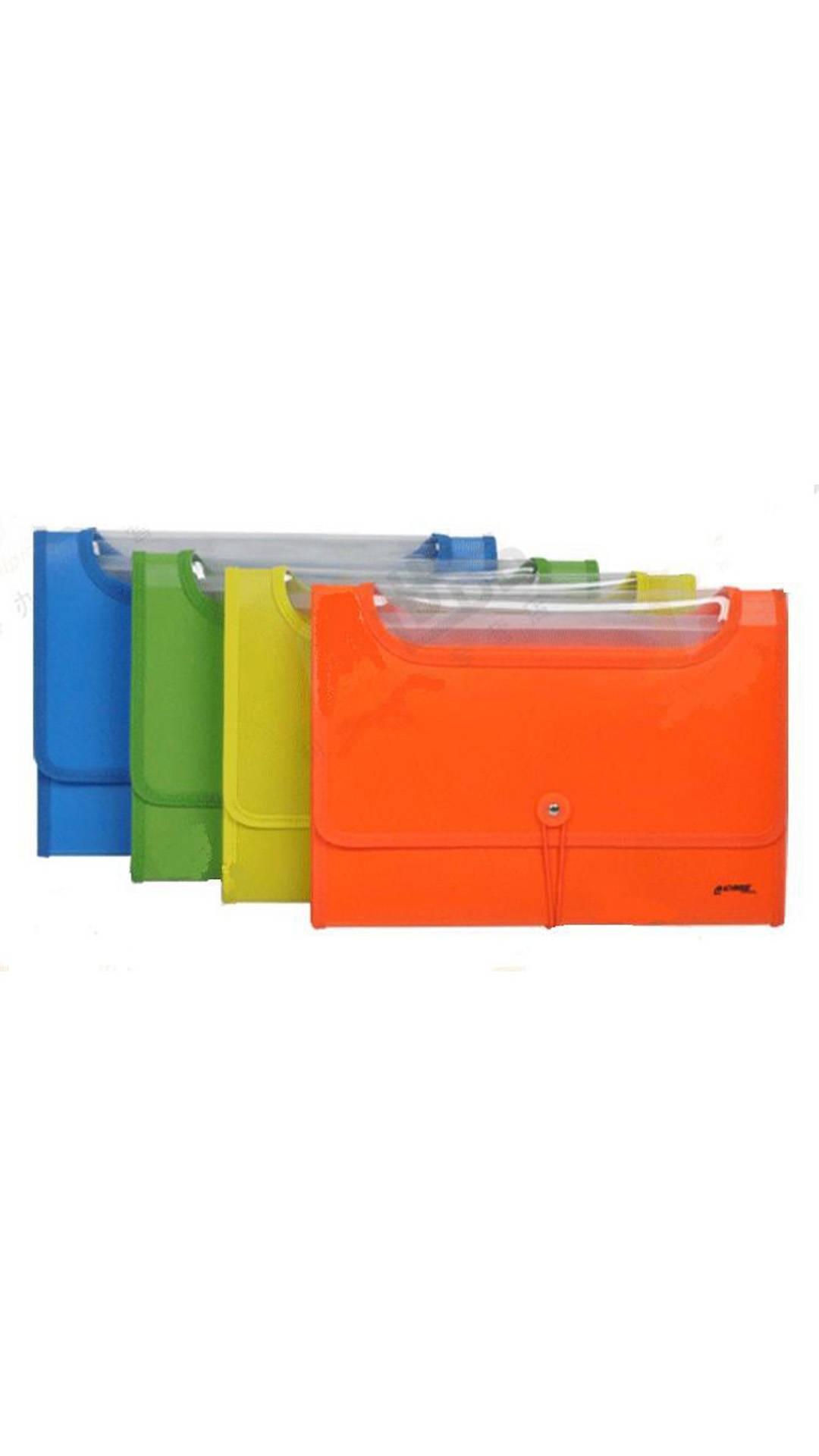 Trieur A4 13 pochettes couleurs ass. - Expanding file 12 dividers / 13 pockets assort.