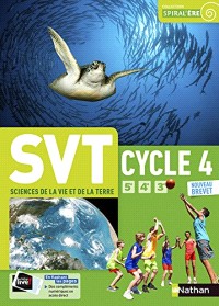 SVT, sciences de la vie et de la terre, cycle 4, 5e, 4e, 3e : nouveau brevet