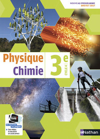 Physique chimie 3e, cycle 4 : nouveau programme brevet 2017