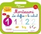Mon ardoise Montessori Les chiffres et les calculs des 4 ans