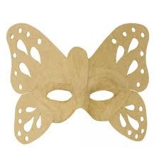 Masque Papillon en papier maché Décopatch