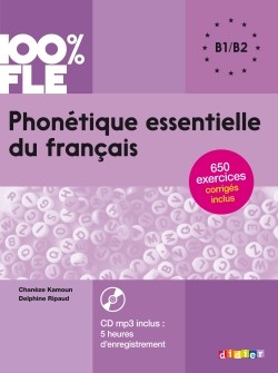 Phonétique essentielle du français niveau B1/B2  livre + cd