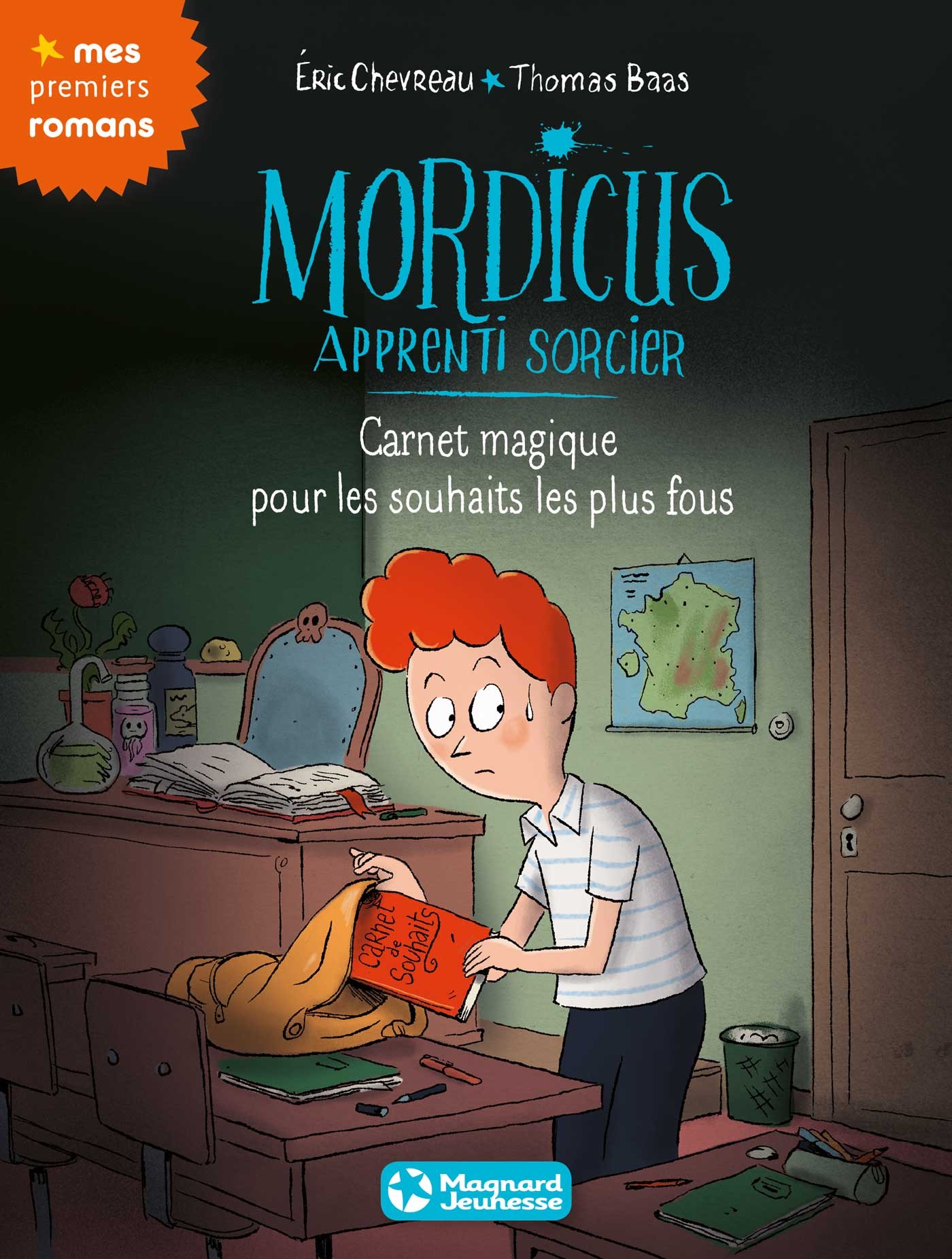 Mordicus, apprenti sorcier 4 - Carnet magique pour les souhaits les plus fous