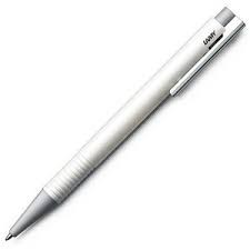 Lamy Logo M+ ballpoint pen white - stylo bille blanc