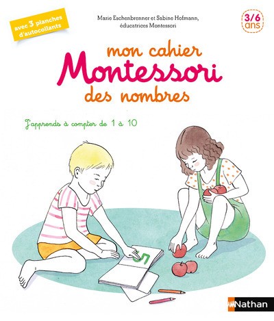 Mon cahier Montessori pour découvrir les nombres