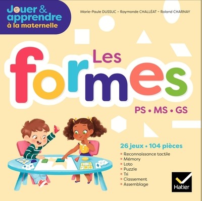 Jouer et apprendre les formes PS, MS, GS - boite materiel pour la classe