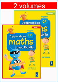 J'apprends les maths avec Picbille, CP 2 volumes