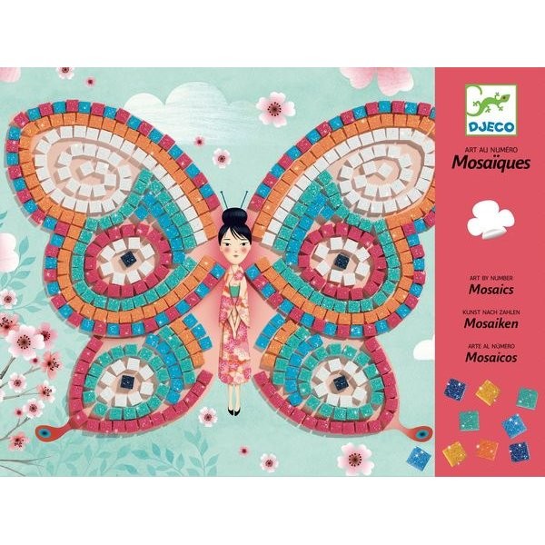 Pochette Mosaiques papillons 4-8 ans
