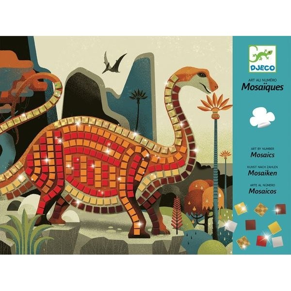 Pochette Mosaiques Dinosaures 4-8 ans