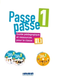 PASSE - PASSE NIV. 1 - GUIDE PEDAGOGIQUE + 2 CD MP3 + DVD - VERSION PAPIER