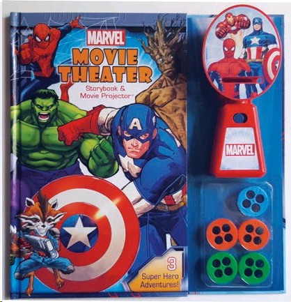 Marvel Movie Theater - Storybook  & Movie Projector