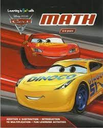 Learning is Fun With Cars 3 -  Math 6-8 years
