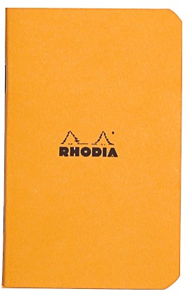 Carnet piqué Rhodia 7,5x12 5/5 48p 80g