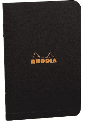 Carnet piqué Rhodia 7,5x12 5/5 48p 80g