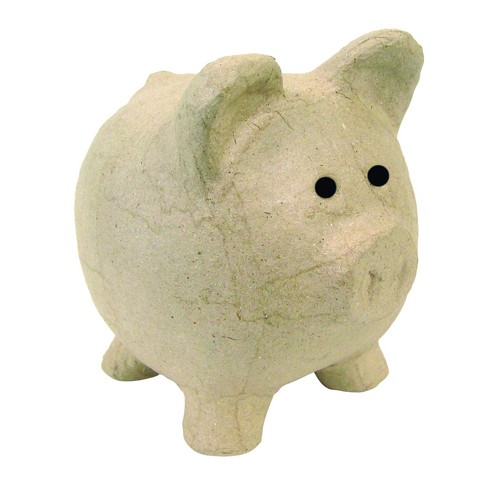 Tirelire Cochon/ Piggi bank Decopatch