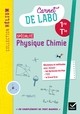 PHYSIQUE CHIMIE 1RE/TLE - ED. 2020 - CARNET DE LABO ELEVE