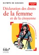 DECLARATION DES DROITS DE LA FEMME ET DE LA CITOYENNE - BAC 2022