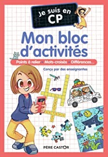 MON BLOC D'ACTIVITES - POINTS A RELIER - MOTS CROISES - DIFFERENCES...