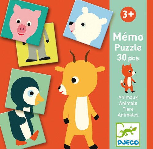 Memo animo-puzzle