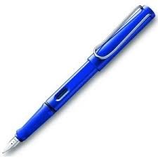 Foutain pen Lamy Safari shiny blue