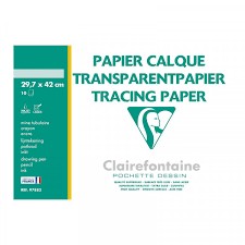 Pochette Papier Calque Supérieur A3 10F 70/75g