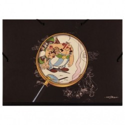 Crayonnés/Loupe Carton à dessin A3+ 45x32 cm, noir Asterix