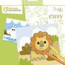 Coloriages Animaux Sauvages Graffy Easy / Wild animals