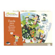 Puzzle éducatif, Les saisons / Seasons