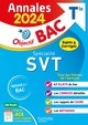 ANNALES OBJECTIF BAC 2024 - SPECIALITE SVT