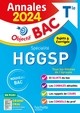 ANNALES OBJECTIF BAC 2024 - SPECIALITE HGGSP